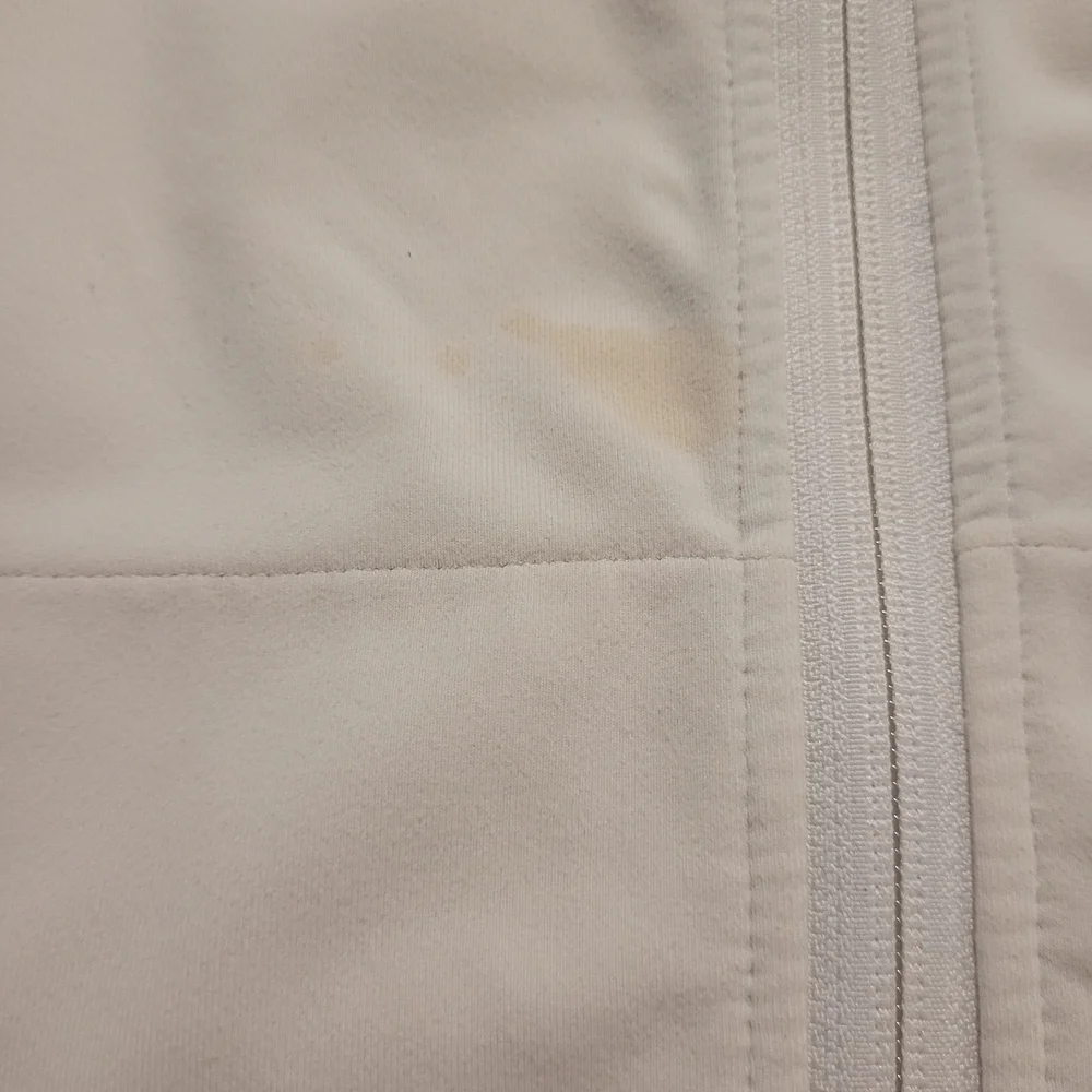 Lululemon Athletica White Zip-Up Jacket